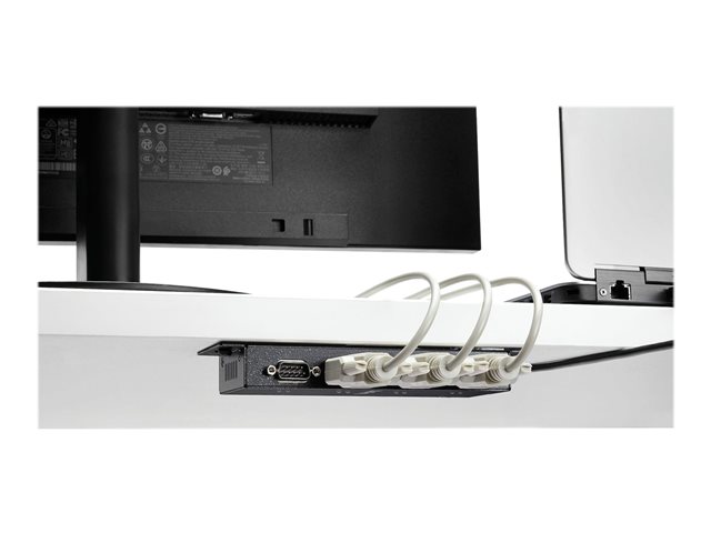StarTech.com 4 Port USB to Serial RS232 Adapter - Wall Mount - Din Rail - COM Port Retention - FTDI USB to DB9 RS232 Hub (ICUSB2324I) - Serial adapter - USB 2.0 - RS-232 x 4 - black