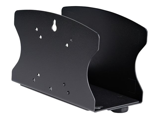 StarTech.com PC Wall Mount Bracket, For Desktop Computers Up To 40lb, Toolless Width Adjustment 1.9-7.8in (50-200mm), Heavy-Duty Steel, CPU Tower/Case Shelf/Holder, Includes Mounting Hardware and Spacers (2NS-CPU-WALL-MOUNT) - Desktop to wall/monitor