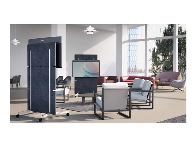 Including integrated 50mp camera, microphones, and table stand.