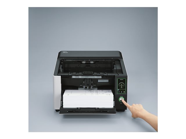 Ricoh fi-8950 - Document scanner - Dual CIS - Duplex - 305 x 431.8 mm - 600 dpi x 600 dpi - up to 150 ppm (mono) / up to 150 ppm (colour) - ADF (750 sheets) - up to 130000 scans per day - Gigabit LAN, USB 3.2 Gen 1