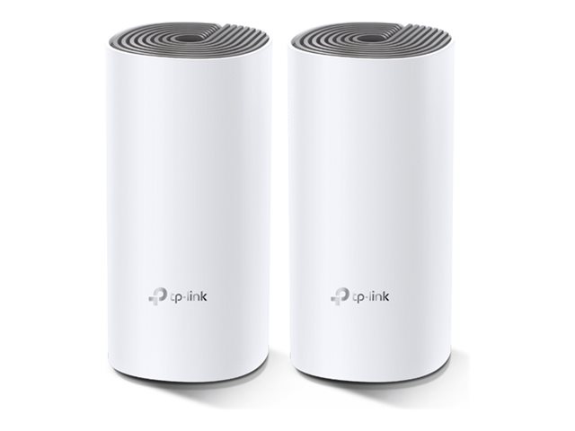 TP-Link Deco E4 - Wi-Fi system - (2 routers) - up to 2,800 sq.ft - mesh - Wi-Fi 5 - Dual Band