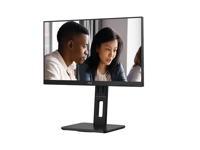 AOC 22E2UMF - LED monitor - 22\" (21.5\" viewable) - 1920 x 1080 Full HD (1080p) @ 75 Hz - VA - 3000:1 - HDMI, VGA, DisplayPort - speakers - black