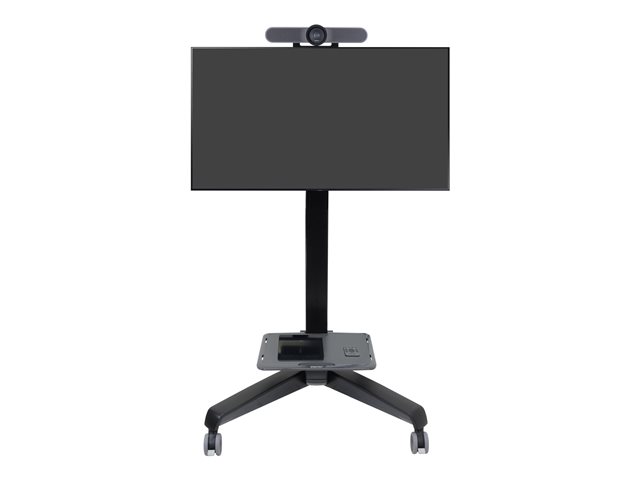 Ergotron Neo-Flex Mobile MediaCenter LD - Cart - Constant Force Technology - for LCD display - aluminium, steel, ABS plastic, zinc alloy, composite plastic - black - screen size: 27\"-60\"