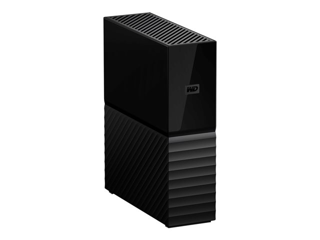 WD My Book WDBBGB0140HBK - Hard drive - encrypted - 14 TB - external (desktop) - USB 3.0 - 256-bit AES - black
