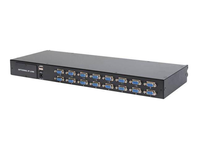 17IN LCD KVM Console 16-Port VGA