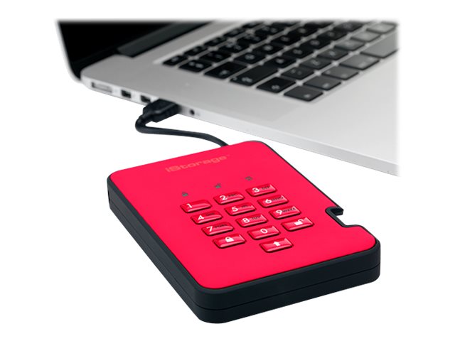 diskAshur2 256bit 5TB Red