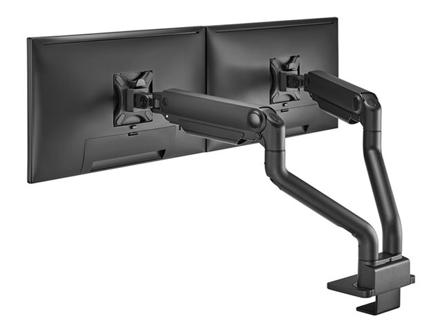 Neomounts DS70S-950BL2 - Mounting kit (2 mounting arms) - full-motion - for 2 monitors - aluminium - black - screen size: 17\"-35\" - desk-mountable