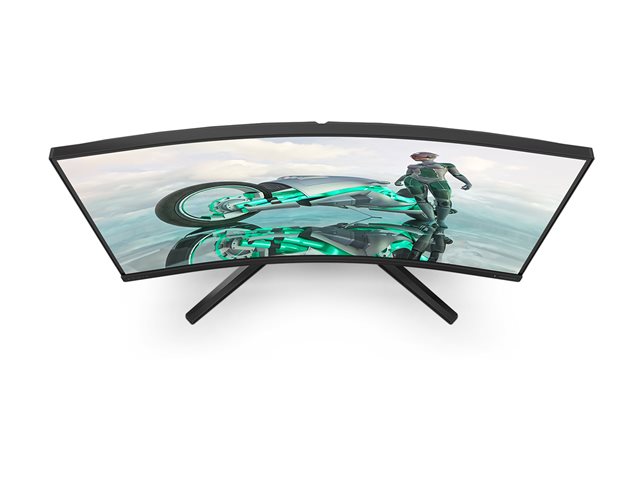 Philips Evnia 3000 32M2C3500L - LED monitor - gaming - curved - 32\" (31.5\" viewable) - 2560 x 1440 QHD @ 180 Hz - Fast VA - 300 cd/m² - 3500:1 - HDR10 - 0.5 ms - 2xHDMI, DisplayPort - charcoal