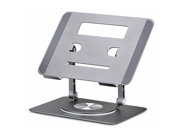 StarTech.com - Notebook stand - 360° rotating base - desktop - silver