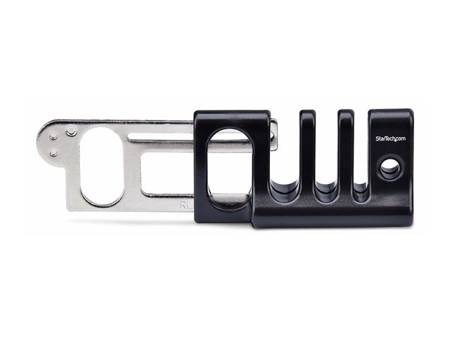StarTech.com Peripheral Cable Anchor Lock, Keyboard/Mouse Cable Trap - Security cable anchor - desk mountable - black