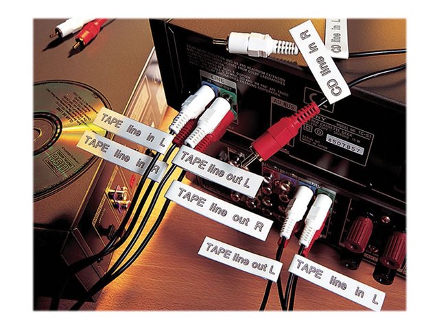 Brother TZe-451 - Standard adhesive - black on red - Roll (2.4 cm x 8 m) 1 cassette(s) laminated tape - for Brother PT-D600, P-Touch PT-3600, D800, E550, E800, P750, P900, P950, P-Touch EDGE PT-P750