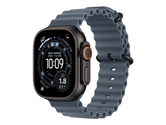 49mm AnchorBlue OceanBand - Black Titanium Finish