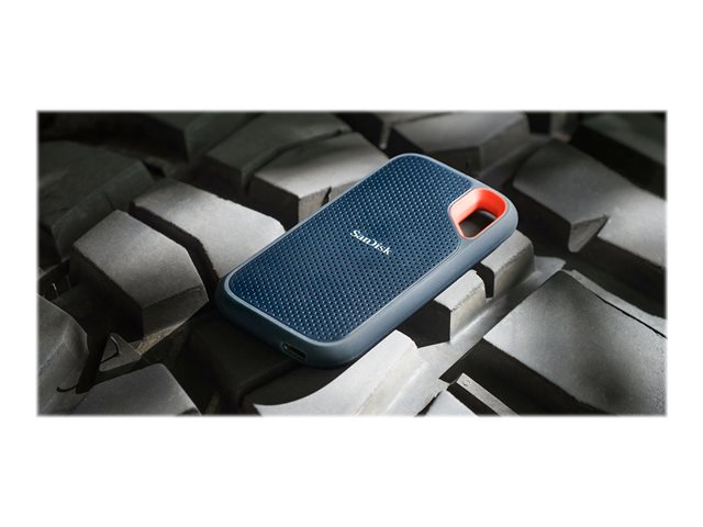 SanDisk Extreme Portable V2 - SSD - 4 TB - external (portable) - USB 3.2 Gen 2 - 256-bit AES - black