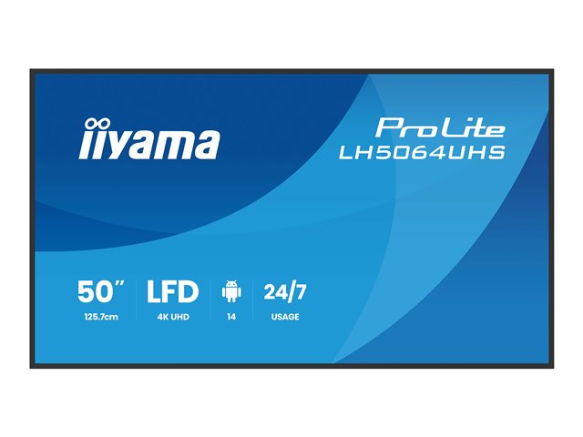 50\"W LCD 4K UHD IPS