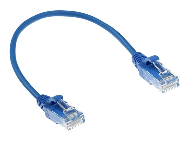 CAT6 U/UTP SLIMLINE BU 5.00M. 1 stk