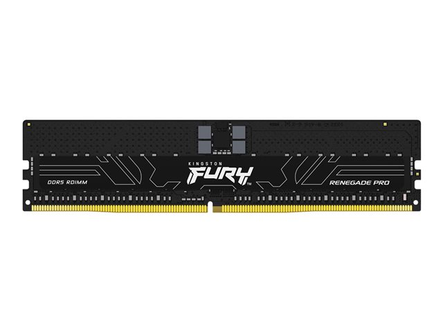 Kingston FURY Renegade Pro - DDR5 - kit - 128 GB: 4 x 32 GB - DIMM 288-pin - 5600 MHz / PC5-44800 - CL36 - 1.25 V - registered - on-die ECC - black