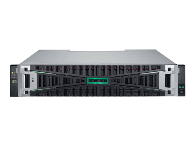 HPE Modular Smart Array 2072 16Gb Fibre Channel SFF Storage - 7th Generation - hybrid storage array - 3.84 TB - 24 bays (SAS-3) - SSD 1.92 TB x 2 - 16Gb Fibre Channel (external) - rack-mountable - 2U