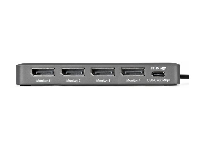 USB-C to Quad DP Adapter