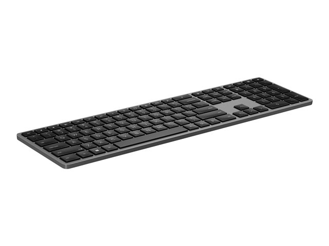 HP Dual Mode 975 - Keyboard - backlit - wireless - Bluetooth - QWERTY - English - for Elite Mobile Thin Client mt645 G7, ZBook Studio G9, ZBook Firefly 14 G9, ZBook Fury 16 G9