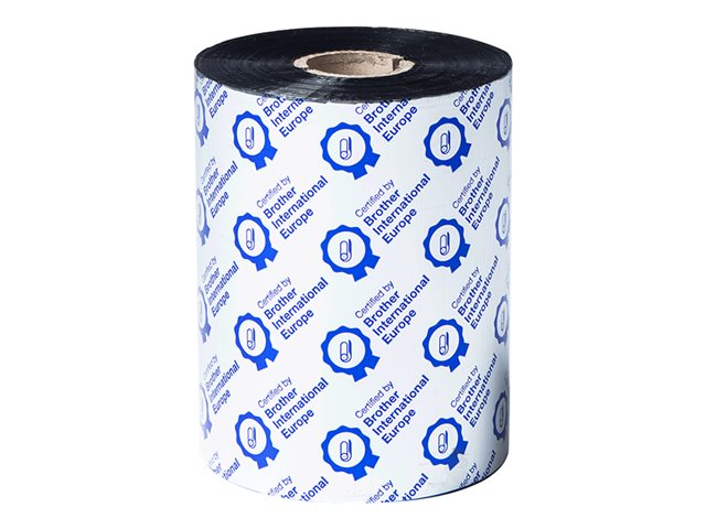 Brother Standard - Black - 110 mm x 600 m - print ribbon (pack of 6) - for Brother TJ-4520, TJ-4522, Titan Industrial Printer TJ-4420, TJ-4422, TJ-4520, TJ-4522