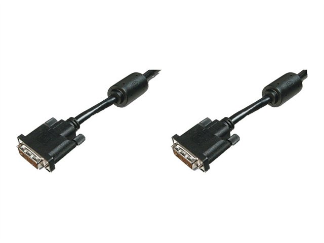 DVI CONNECTION CABLE DVI(24+1) 2X FERR