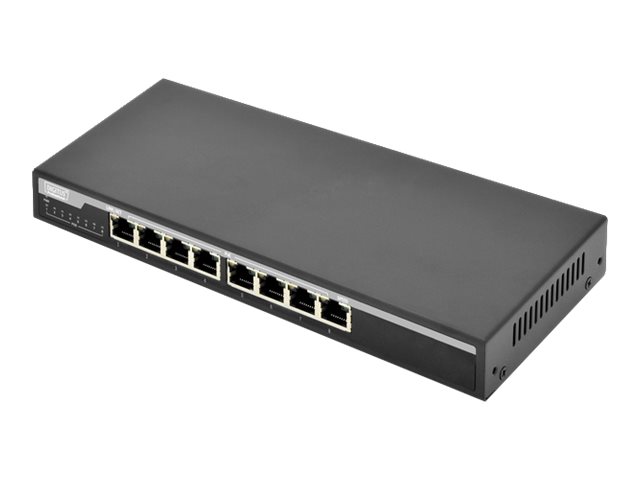 GIGABIT ETHERNET POE SWITCH 8-PORT POE