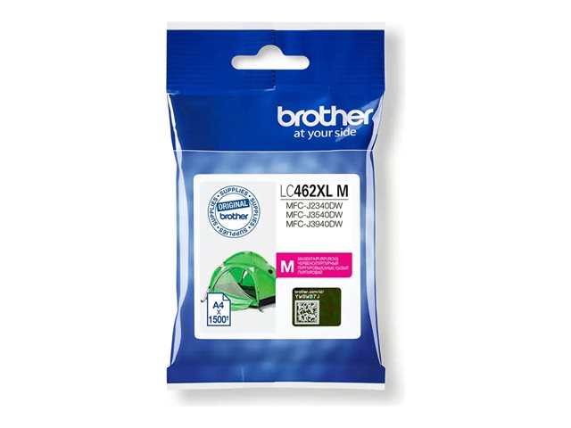 Brother LC462XLM - High Yield - magenta - original - ink cartridge - for Brother MFC-J2340DW, MFC-J3540DW, MFC-J3940DW