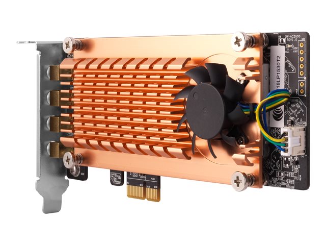QNAP QWA-AC2600 - Network adapter - PCIe 2.0 low profile - Wi-Fi 5 - for QNAP TS-1232, 1277, 253, 453, 473, 677, 832, 853, 877, 977, TVS-2472, 473, 673, 872, 873