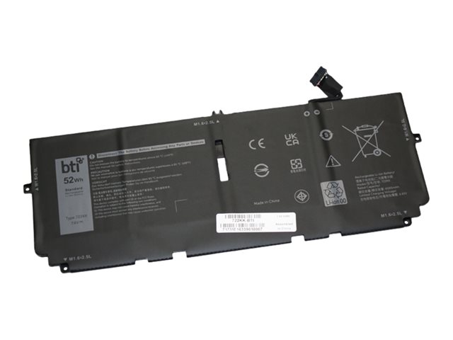 BTI 4C battery XPS 13 (9300) OEM: 722KK