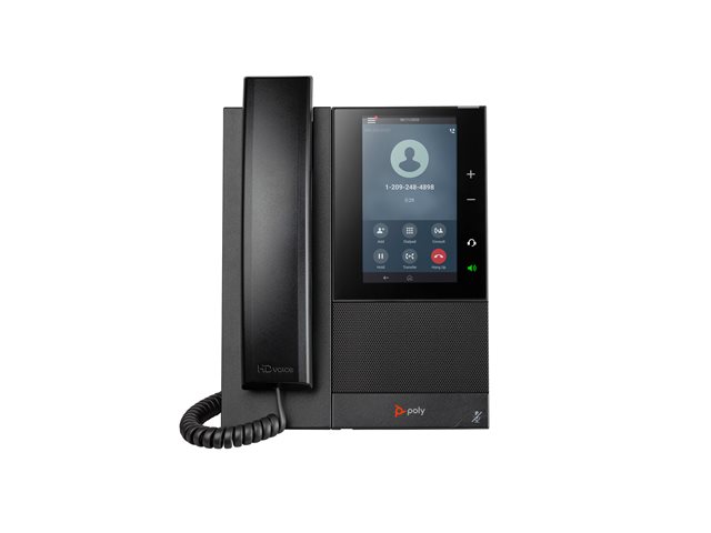 Poly CCX 500 Business Media Phone with Open SIP and PoE-enabled GSA/TAA