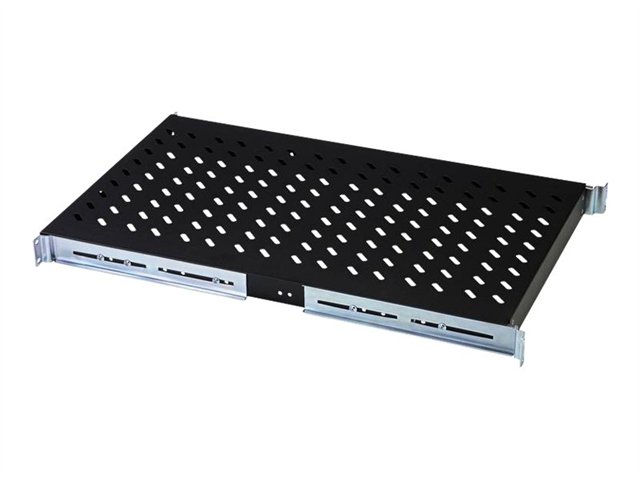 1U fixed shelf for racks from 1000 mm de