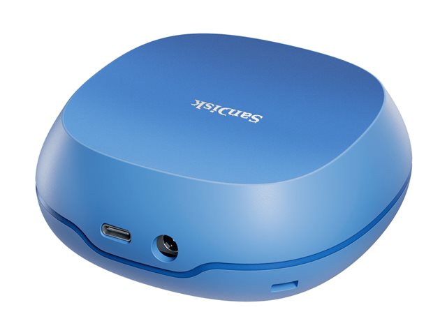 SanDisk Creator DESK DRIVE - SSD - 4 TB - external (desktop) - USB 3.2 Gen 2 (USB-C connector) - blue gradient