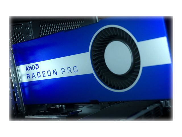 AMD Radeon Pro W5700 - Graphics card - Radeon Pro W5700 - 8 GB GDDR6 - PCIe 4.0 x16 - USB-C, 5 x Mini DisplayPort
