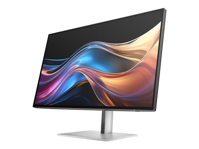 HP 727pq - Series 7 Pro - LED monitor - 27\" - 2560 x 1440 QHD @ 120 Hz - IPS Black - 400 cd/m² - 2000:1 - DisplayHDR 400 - 5 ms - HDMI, DisplayPort - black, silver