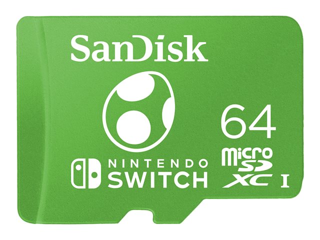 SanDisk Nintendo Switch - Flash memory card - 64 GB - microSDXC UHS-I