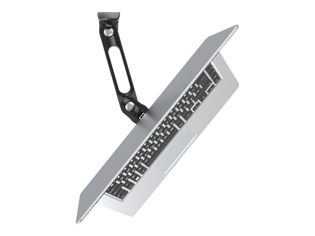 Compulocks Universal Invisible Mount Swing Wall Mount - Mounting kit (mount arm) - for notebook - black - mounting interface: 100 x 100 mm - wall-mountable