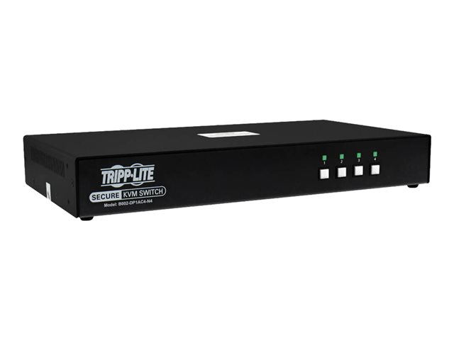 4-Port SH Secure Pro DP KVM w/audio and