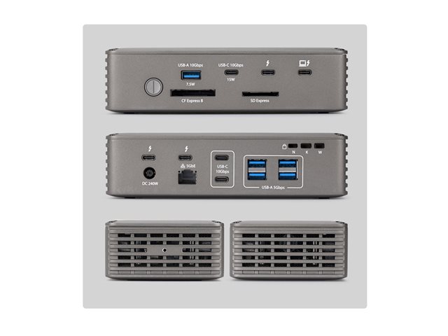 Thunderbolt 5 Dock with NVMe slot 140W