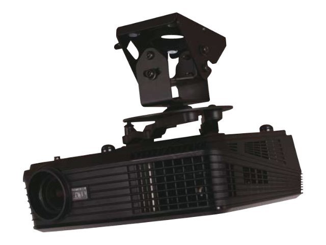 B-TECH BT899 - Mounting kit (ceiling mount) - for projector - black - ceiling mountable