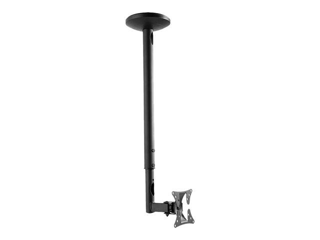 Neomounts FPMA-C050 - Bracket - full-motion - for LCD display - black - screen size: 10\"-30\" - ceiling mountable