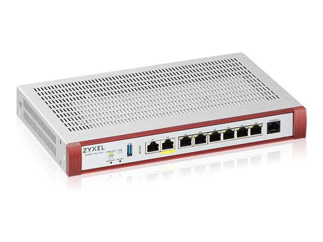 Zyxel ZyWALL USG FLEX 200HP - Firewall - 1GbE, 2.5GbE - cloud-managed