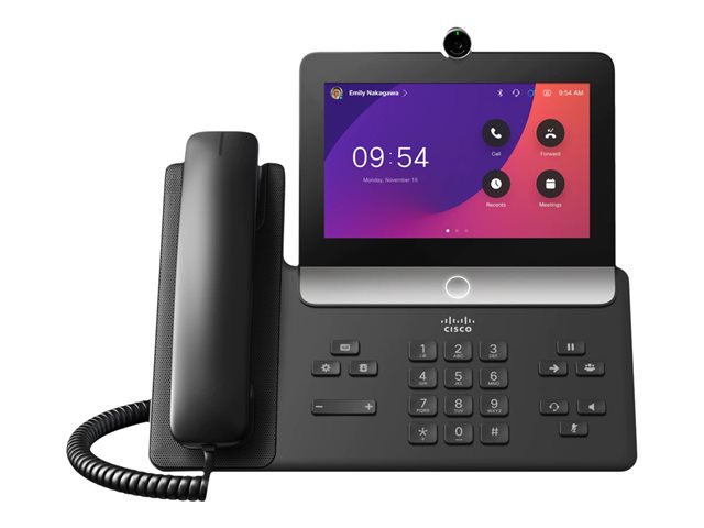Cisco Video Phone 8875 - Non-Radio Carbo