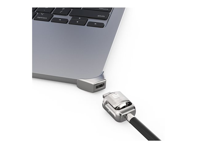 Compulocks Ledge Adapter for MacBook Air M2 and M3 with Keyed Lock - Security slot lock adapter - with keyed cable lock - for Apple MacBook Air M2