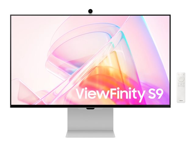 Samsung ViewFinity S9 S27C902PAU - S90PC Series - LED monitor - Smart - 27\" - 5120 x 2880 5K @ 60 Hz - IPS - 600 cd/m� - 1000:1 - 5 ms - Mini DisplayPort, Thunderbolt 4 - speakers - silver, metal silver