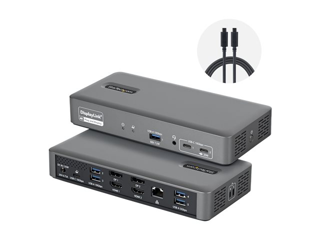 Dual-Monitor USB-C Smart Dock 96W PD