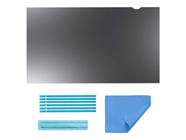 StarTech.com 28-inch 16:9 Computer Monitor Privacy Filter, Anti-Glare Privacy Screen with 51% Blue Light Reduction, Black-out Monitor Screen Protector w/+/- 30 deg. Viewing Angle, Matte and Glossy Sides (2869-PRIVACY-SCREEN) - Notebook privacy filter (horizontal) - 28\" wide - transparent