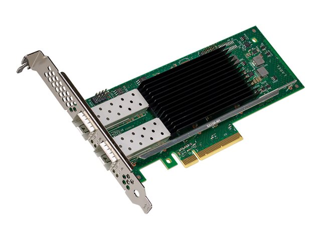 Intel Ethernet Network Adapter E810-XXVDA2 - Network adapter - PCIe 4.0 x8 low profile - 10/25 Gigabit SFP28 x 2