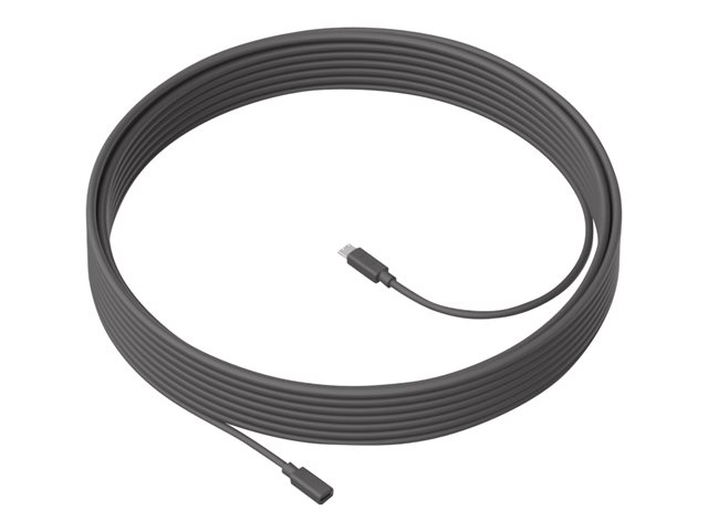 Logitech MeetUp - Microphone extension cable - 10 m - for Logitech EXPANSION MIC FOR MEETUP