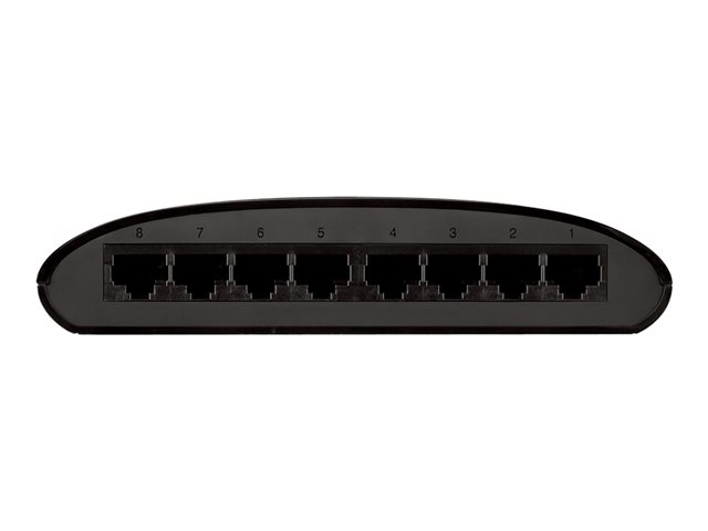 D-Link DES 1008D - Switch - unmanaged - 8 x 10/100 - desktop
