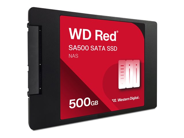WD Red SA500 WDS500G1R0A-68A4W0 - SSD - 500 GB - internal - 2.5\" - SATA 6Gb/s